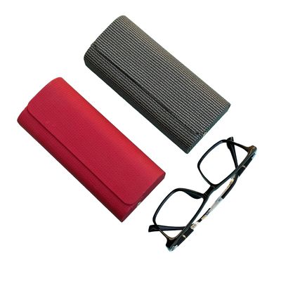 Scratchproof Hand Made Foldable Eyeglass Case Customized Size Color