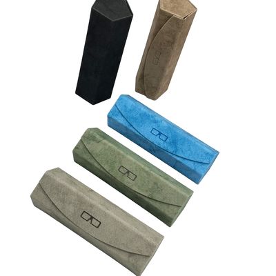 Sleek Foldable Eyeglass Case Triangle Sunglasses Case Fashionable