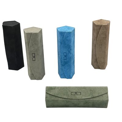 Sleek Foldable Eyeglass Case Triangle Sunglasses Case Fashionable