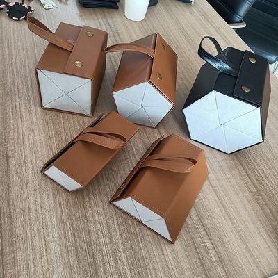 Multiple Color Portable Sunglasses Organizer Box Irregular Shape