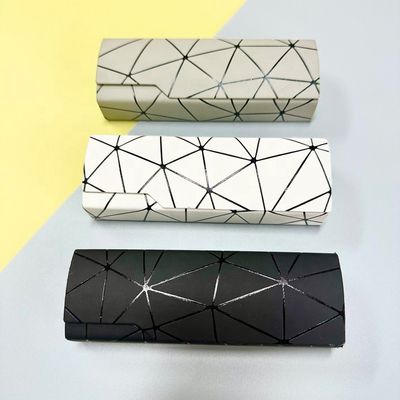 Luxury Fashion Handmade Leather Glasses Case Colorful  Shockproof