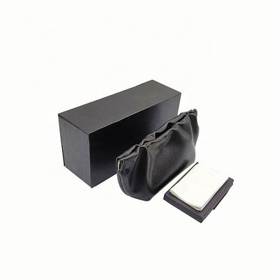 Soft PU Large Capacity Pouch Glasses Case High End 196*84*56mm