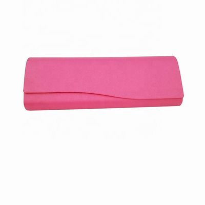 Lightweight Handmade PU Leather Foldable Eyeglass Case Wear Resistance
