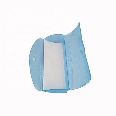Durable PVC Clear Plastic Eyeglass Case Holder Box Portable Storage