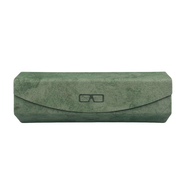 Sleek Foldable Eyeglass Case Triangle Sunglasses Case Fashionable